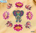 Rangoli - 3D - Elephant   (10707)