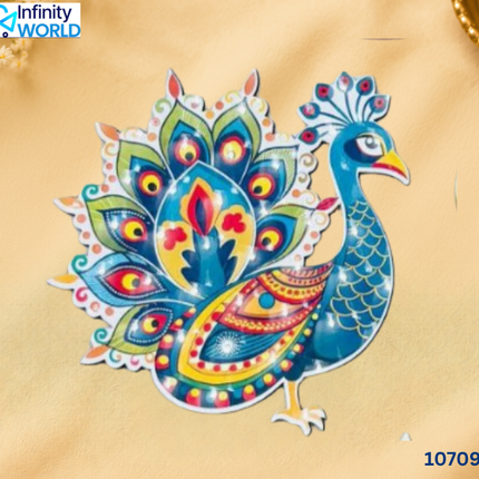Rangoli - Diya - 3D  (10709)