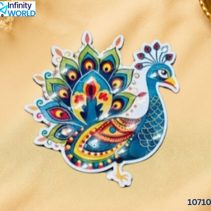 Rangoli - Peacock - 3D (10710)
