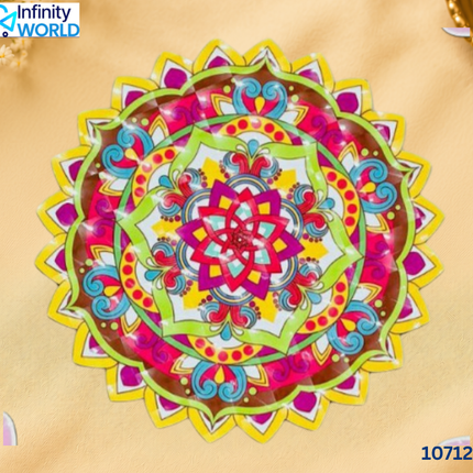 Rangoli - Lotus - 3D (10712)