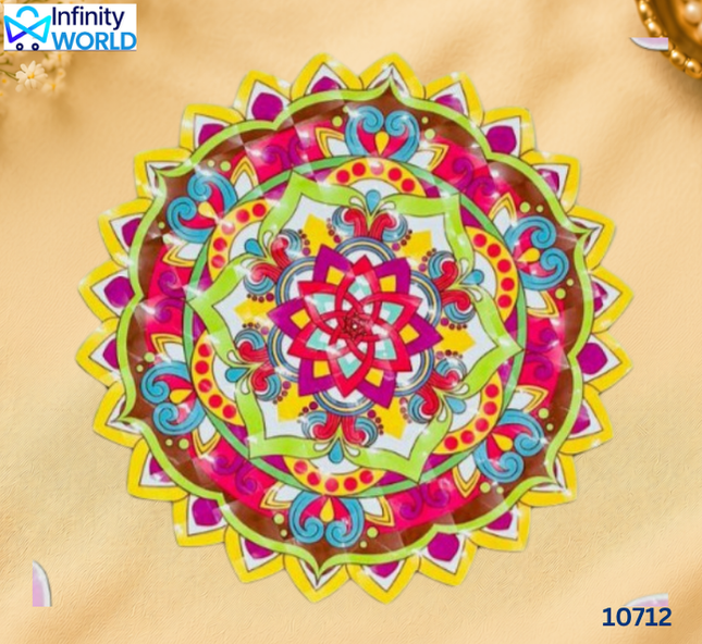 Rangoli - Lotus - 3D (10712)