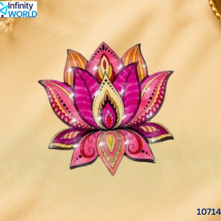 Rangoli - Multicolour - 3D  (10714)