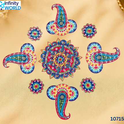 Rangoli - Mandala - 3D  (10715)