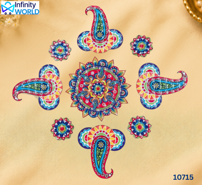Rangoli - Mandala - 3D  (10715)