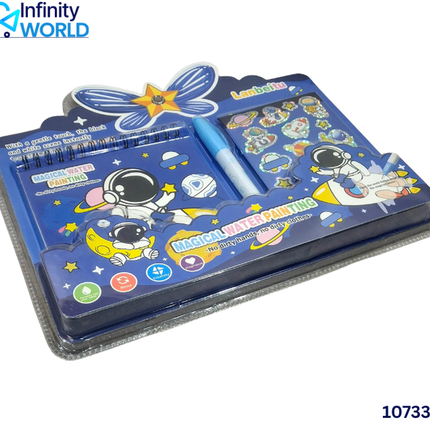 Stationery Set Big (Blue Space) - (10733)