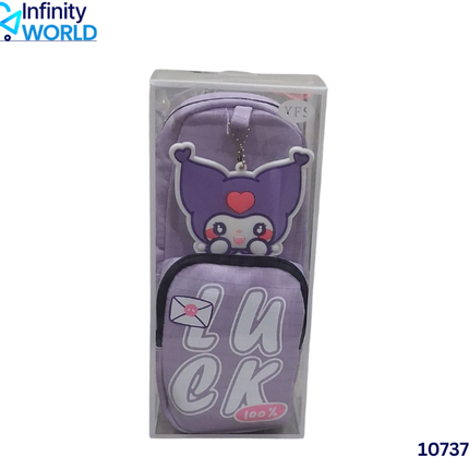 Kuromi Rabbit Pencil Pouch - (10737)