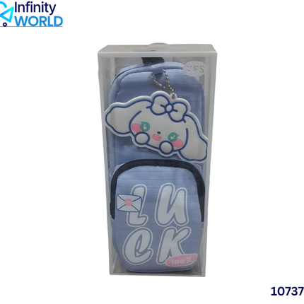 Kuromi Rabbit Pencil Pouch - (10737)