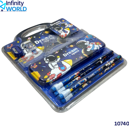 Stationery Set  (Blue Space) - (10740)