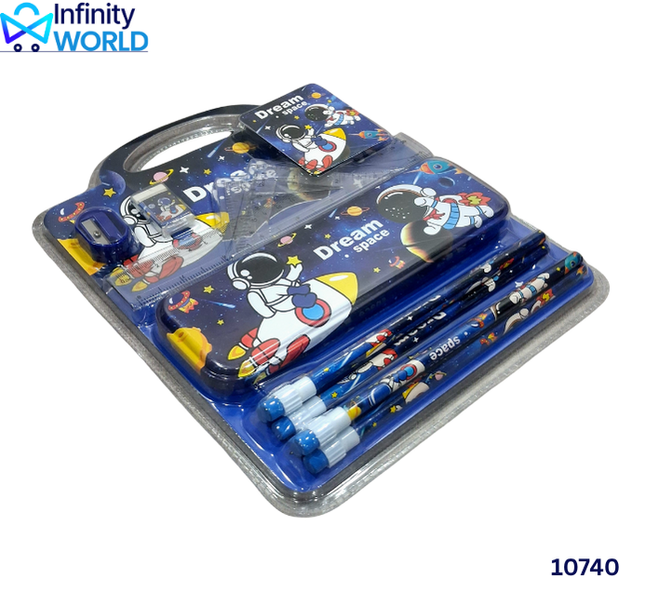 Stationery Set  (Blue Space) - (10740)