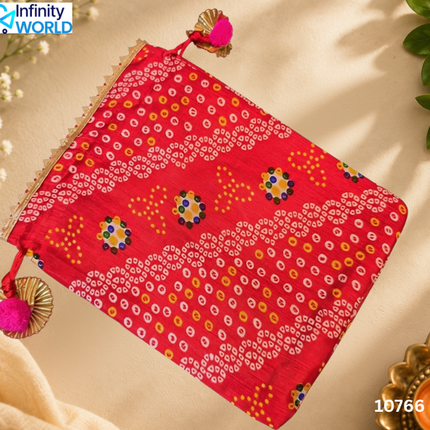 Bandhej Potli (Set Of 5) - (10766)