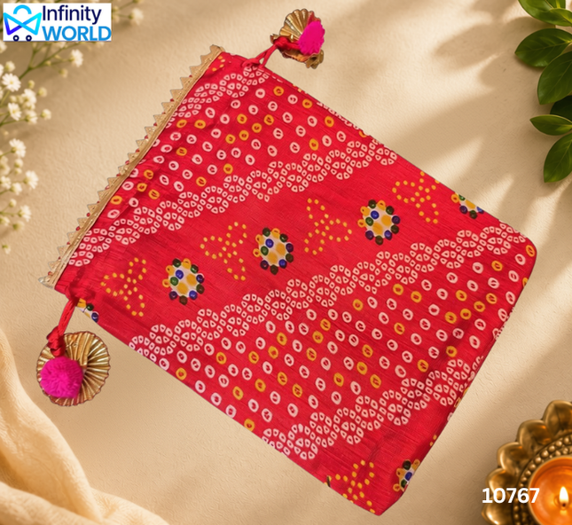 Bandhej Potli (Set Of 5) - (10767)