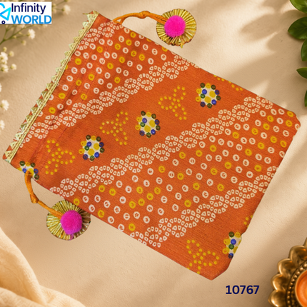 Bandhej Potli (Set Of 5) - (10767)