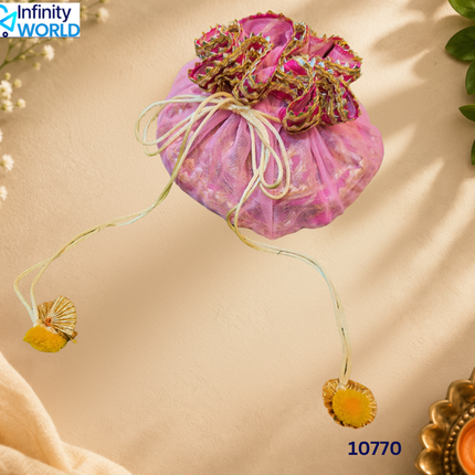 Thalposh Cum Dry Fruits/Nariyal Potli - (10770)