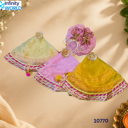 Thalposh Cum Dry Fruits/Nariyal Potli - (10770)