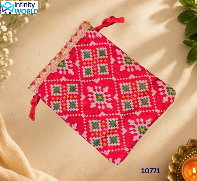 Patola Potli Small (Set Of 5) - (10771)