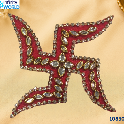 Kundan Swastik (Big) - (10850)