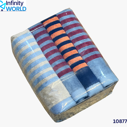 Hand Towel (Striped) - (10877)