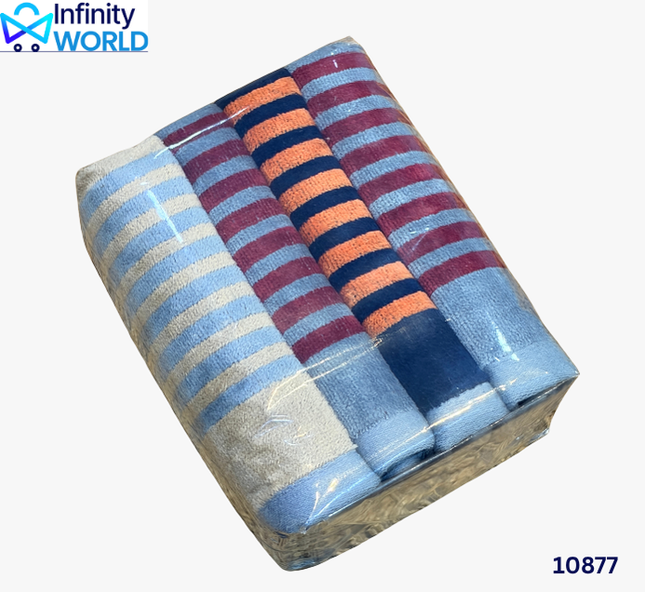Hand Towel (Striped) - (10877)