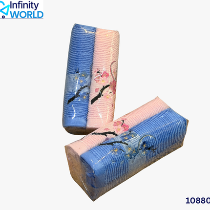Blue Pink Hand Towel Combo - (10880)