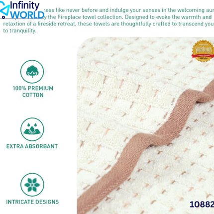 Trident Face Towel (Pack Of 3) - (10882)