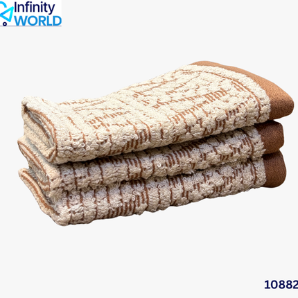 Trident Face Towel (Pack Of 3) - (10882)