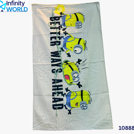 Welspun Towel (Grey Minion) - (10888)