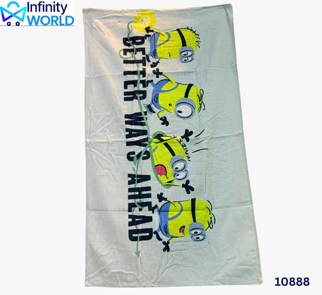 Welspun Towel (Grey Minion) - (10888)