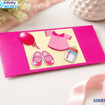 Girl Clothes Envelope - (10897)