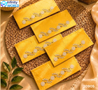 Yellow Moti Envelope (Set Of 5) - (10905)