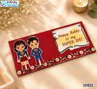 Happy Rakhi To My Super Sis Envelope - (10911)