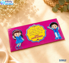 Happy Raksha Bandhan Pink Envelope - (10912)