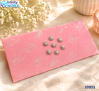 Pink 7 Stone Envelope - (10951)