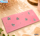 Pink Silver Teddy Envelope - (10952)
