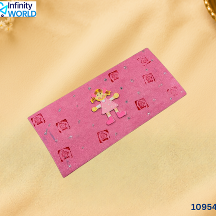 Pink Doll With Red Stamp Envelope - (10954)
