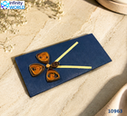 Navy Blue Yellow Flower Quilling Envelope - (10963)