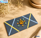 Grey Round Quilling Envelope - (10968)