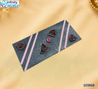Grey Pink Quilling Envelope - (10969)
