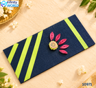 Navy Blue Neon Quilling Envelope - (10971)