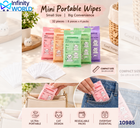 Mini Wipes (Set Of 4) - (10985)