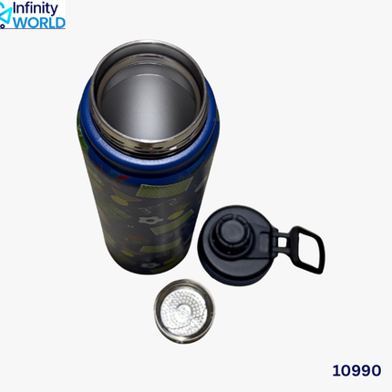 Football Blue Bottle - (10990)