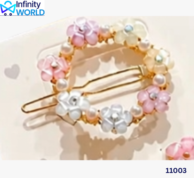 Stone Hair Pin - (11003)