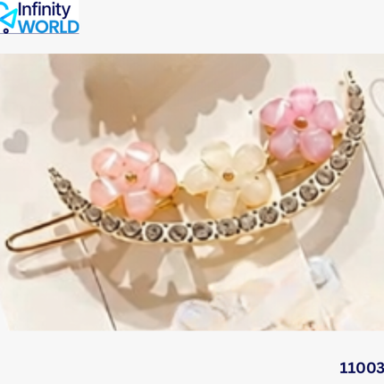 Stone Hair Pin - (11003)
