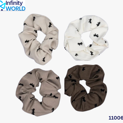 Mini Bow Scrunchie - (11006)