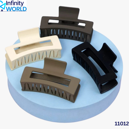 Korean Matt Hair Claw (Big) - (11012)