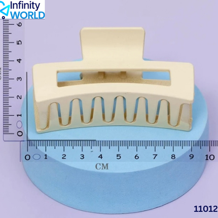 Korean Matt Hair Claw (Big) - (11012)