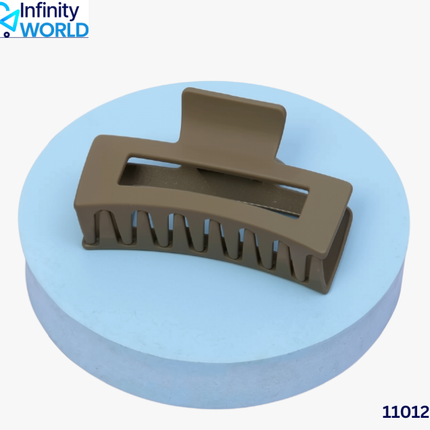 Korean Matt Hair Claw (Big) - (11012)