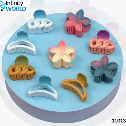 Korean Matt Hair Claw (Small) - (11013)