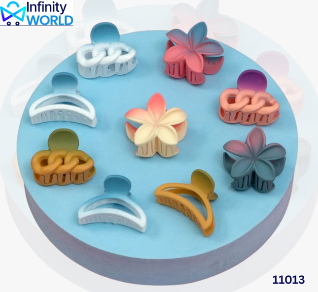 Korean Matt Hair Claw (Small) - (11013)