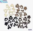 Korean Matt Hair Claw (Mini) - (11014)